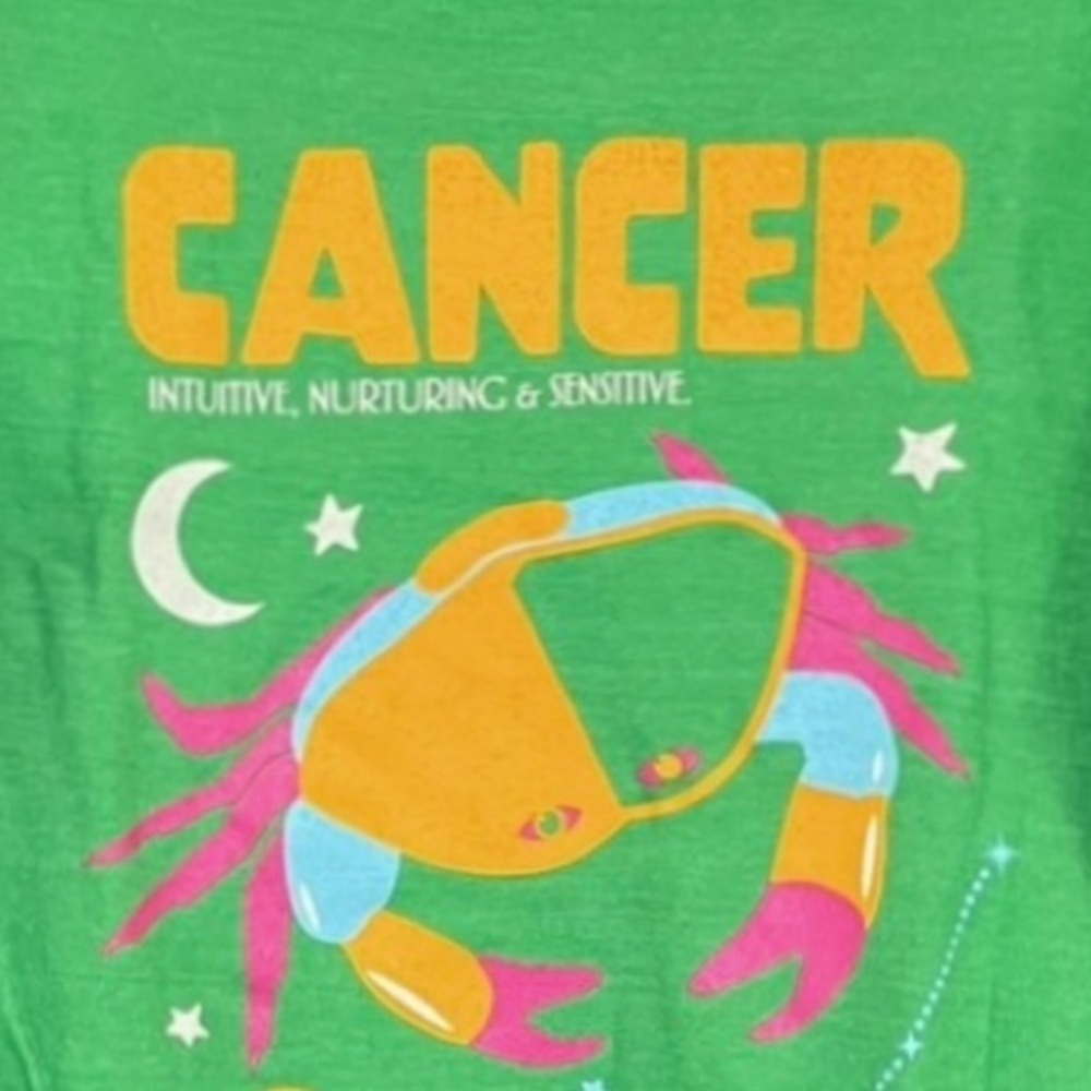 Anthropologie Cancer top Astrological Sweatshirt ♋️🦀 - Picture 3 of 3